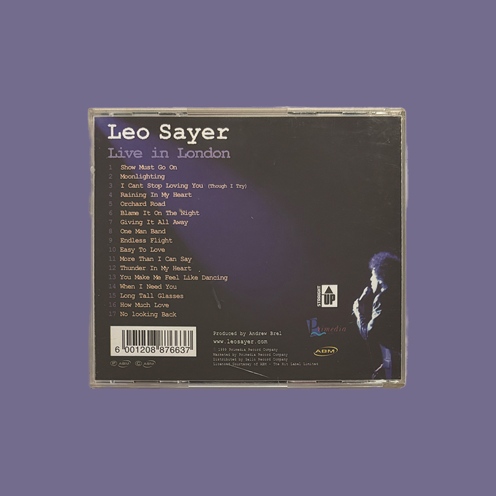 Leo Sayer - The Very Best Of: Live In London