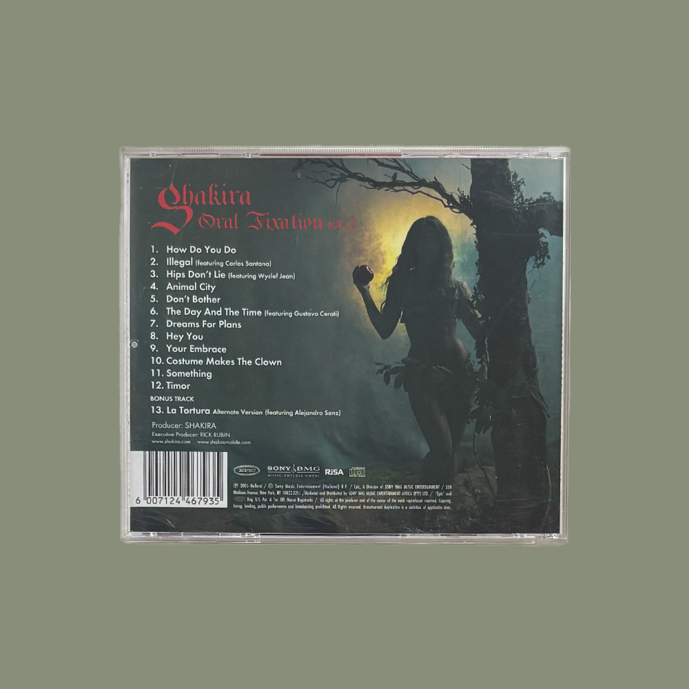 Shakira - Oral Fixation Vol.2